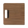Securit Walnut Menukaarthouder met Ringband – Notenhout Snijplank Design