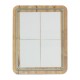 Securit 4xA4 Houten Wandmenuhouder – Bruin