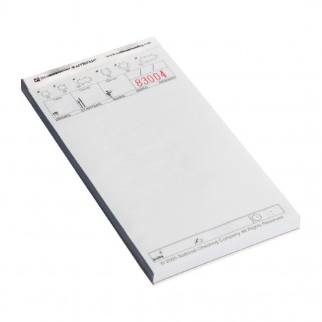Serveerpad 50 tickets 1 kopie – Wit Papier Orderblok (10 stuks)
