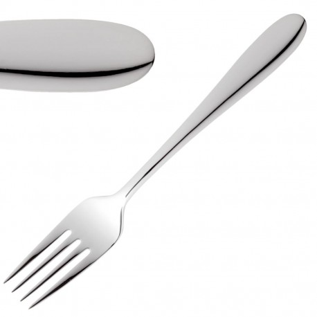 Amefa Oxford dessertvorken – RVS 18/10, Zilver (12 stuks)
