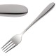 Amefa Oxford tafelvorken – RVS 18/10, Zilver (12 stuks)