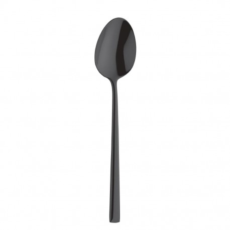 Amefa Metropole dessertlepel zwart – set van 12 stuks