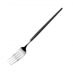 Amefa Soprano tafelvork Zwart (12 stuks) – RVS 18/0