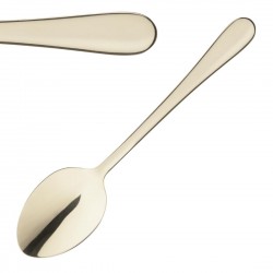 Olympia Buckingham dessertlepels champagne goud RVS – set van 12 stuks