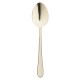 Olympia Buckingham dessertlepels champagne goud RVS – set van 12 stuks