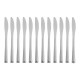 Nisbets Essentials Tafelmes RVS – Set van 12 stuks