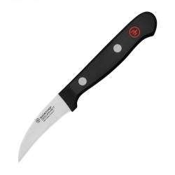 Wusthof Gourmet Schilmes 6.3cm – Officemes Zwart, Staal met hoog koolstofgehalte