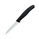 Victorinox gekarteld schilmesje 8cm zwart – RVS schilmesje Swiss made