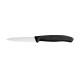 Victorinox gekarteld schilmesje 8cm zwart – RVS schilmesje Swiss made