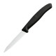 Victorinox gekarteld schilmesje 8cm zwart – RVS schilmesje Swiss made