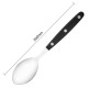 Olympia Taverna Dessertlepels Zwart - RVS 18/0 - Set van 12