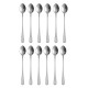 Olympia Buckingham lattelepels / ijslepels 19,5 cm RVS 18/0 - set van 12