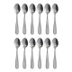 Olympia Buckingham koffielepels (12 stuks) – RVS 18/0, Zilver
