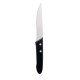 Deglon Sabatier Steakmessen (12 stuks) – Gekarteld RVS 18/0, Zwart