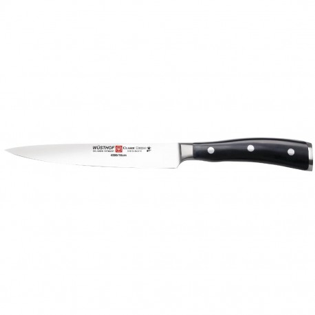 Wusthof Classic Ikon vleesmes 23cm - RVS Trancheermes