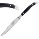 Amefa Virgule steakmessen zwart – set van 12 stuks
