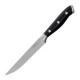 Olympia Premium Geklonken Steakmessen met Zwarte ABS Handvatten – Set van 6