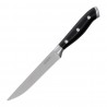 Olympia Premium Geklonken Steakmessen met Zwarte ABS Handvatten – Set van 6