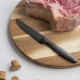 Comas Boj Satin Gunmetal Steakmes – 6 stuks – RVS met satijnen afwerking