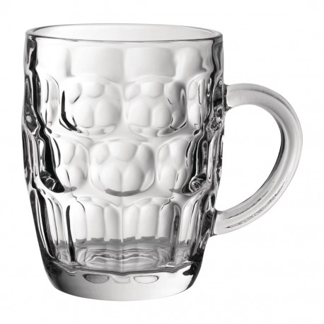 Utopia Dimple Bierglazen 570ml (24 Stuks) – Klassiek Bierglas van Glas