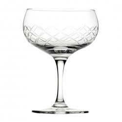 Utopia Raffles Diamond Coupe-Glazen 160ml (6 stuks) – Kristalglas Helder