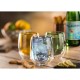 Utopia Dubbelwandig Waterglas Blauw 27cl - Set van 6