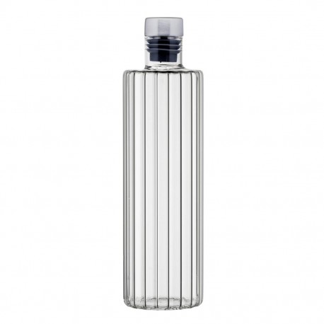 Utopia Vertis Glazen Flessen 1L – Set van 6 – Borosilicaatglas