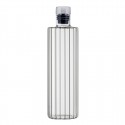 Utopia Vertis Glazen Flessen 1L – Set van 6 – Borosilicaatglas