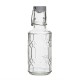 Olympia Geo Glazen Waterfles met Stop 380 ml (6 stuks)