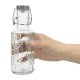 Olympia Geo Glazen Waterfles met Stop 380 ml (6 stuks)