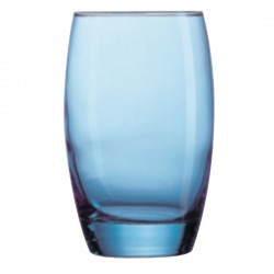 Arcoroc Salto Tumblers Blauw 35cl – Set van 24 Longdrinkglazen