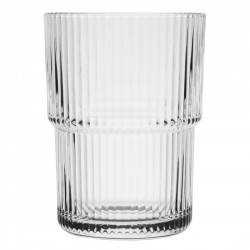 Olympia Mae Stapelbare Tumblers 440ml (6 stuks) – Helder Glas