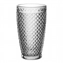 Utopia Diablo Hiball-Glas 447,5ml (6 stuks) – Helder Glas met Structuurpatroon