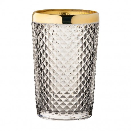 Utopia Dante Hiball Gouden Rand 39cl (6 stuks) - Cocktailglazen met Goudaccent