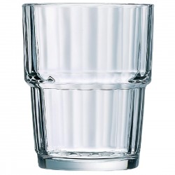 Arcoroc Norvege stapelbare glazen 20cl (6 stuks) – Gehard glas, Helder