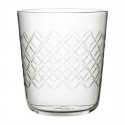 Utopia Raffles Diamond Tumblers 360ml – Kristalglas Tumblers (6 Stuks)