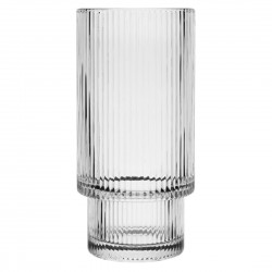 Olympia Mae Stapelbare Tumblers 470ml – Set van 6 | Helder Soda-Limeglas