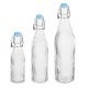 Olympia Geribbelde Swing Top Waterflessen 500ml – Set van 6