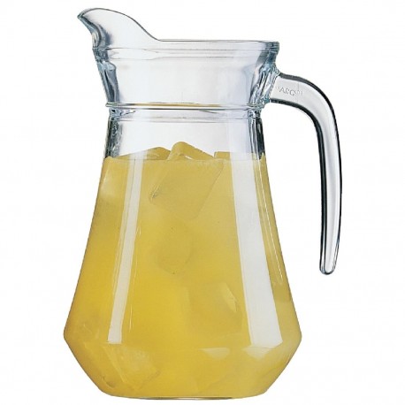 Arcoroc glazen kan 1L helder glas – set van 6 stuks