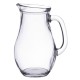 Utopia Bistro glazen kannen 1L – set van 6 stuks