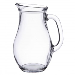 Utopia Bistro glazen kannen 1L – set van 6 stuks