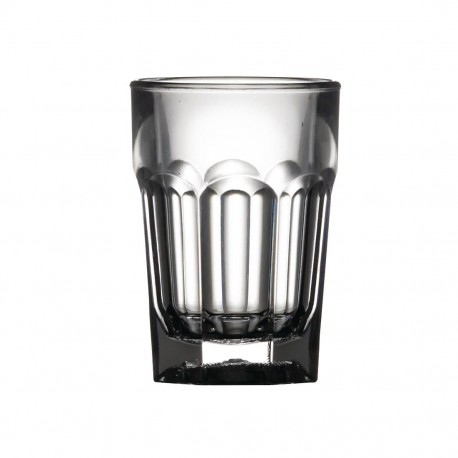 BBP polycarbonaat shotglaasjes 25ml – set van 24 stuks