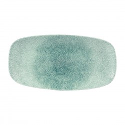 Churchill Raku Jade Green ovaal bord 29,8 x 15,2 cm – set van 12 stuks