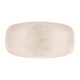 Churchill Raku Agate Grey Ovaal Serveerbord 35,2 x 18,7 cm – Porselein Grijs (set van 6)