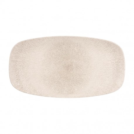 Churchill Raku Agate Grey Ovaal Serveerbord 35,2 x 18,7 cm – Porselein Grijs (set van 6)