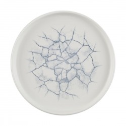 Churchill Studio Prints Kintsugi Pearl Grey Bord Met Opstaande Rand 22cm (6 stuks)