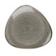 Churchill Stonecast Grey Cappuccino Lotus Bord – set van 12 stuks