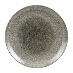 Churchill Raku Quartz Black Evolve Coupe Bord 28,6cm – set van 12 stuks