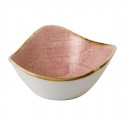 Churchill Stonecast Petal Pink Kommen 3Cl (12 stuks) – Hoog Geglazuurde Keramiek in Roze