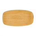 Churchill Stonecast Tangerine Chefs' Oblong No. 4 Mokken (6 stuks)